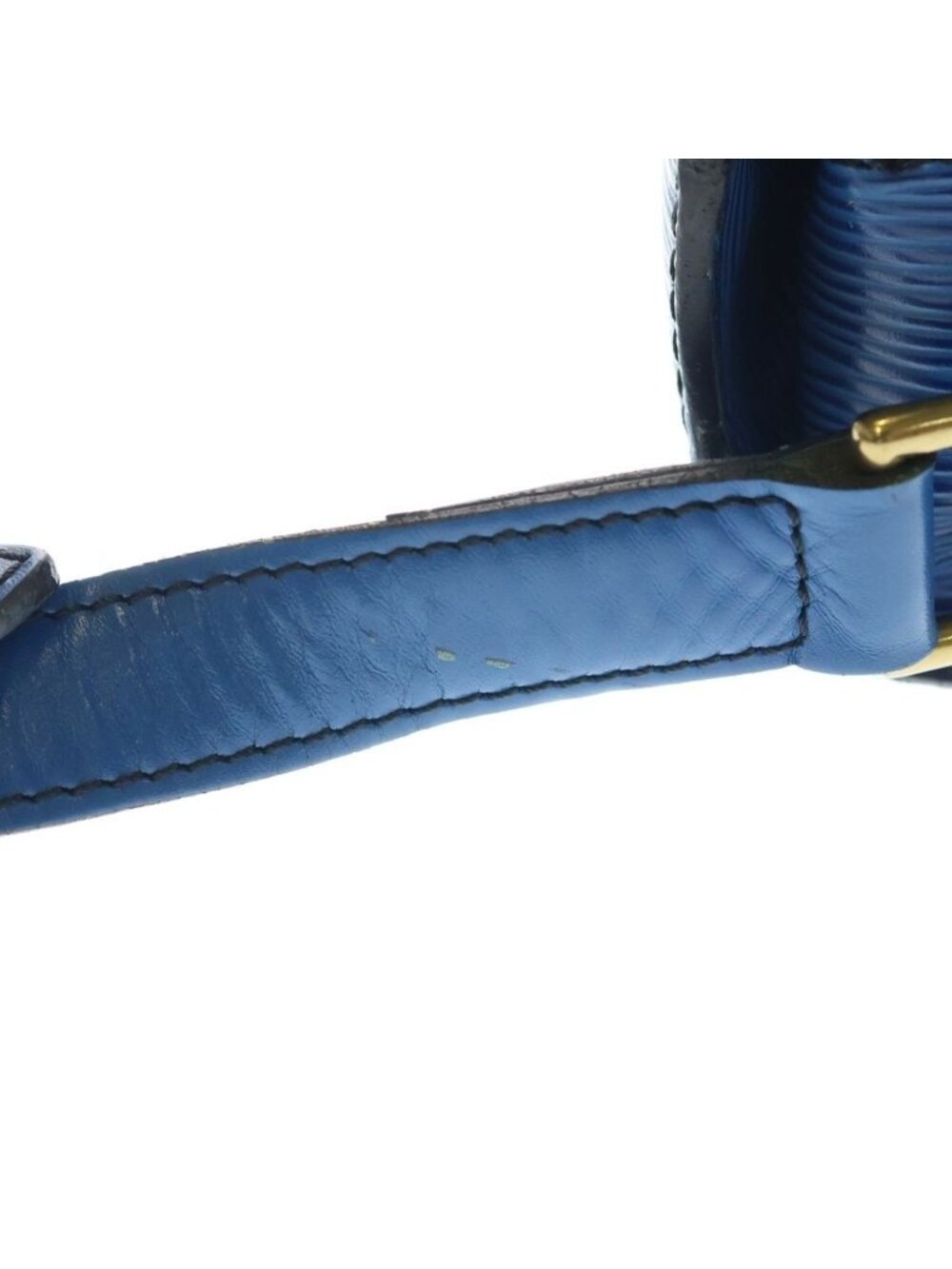 Louis Vuitton Saint Cloud Epi Leather Shoulder Bag Blue - Picture 7 of 10